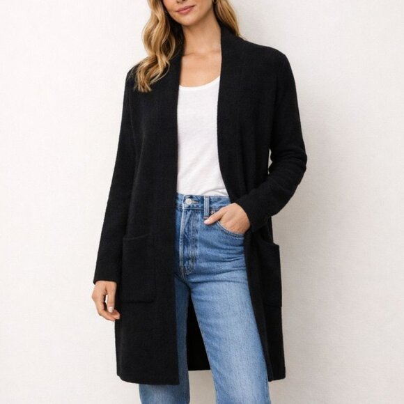 Joe's Jeans Sweaters - Joe's Jeans Longline‎ Cardigan Black Small